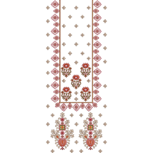 Simple Neck Embroidery Design