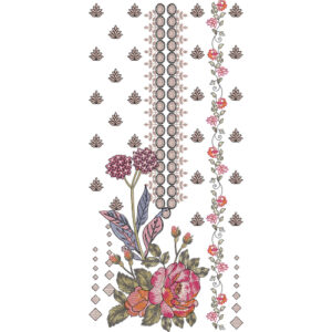 Unique Neck Embroidery Design