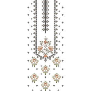 Neck Gala Embroidery Design