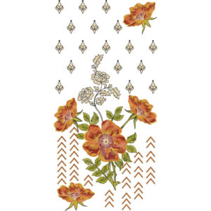 Unique Neck Embroidery Design