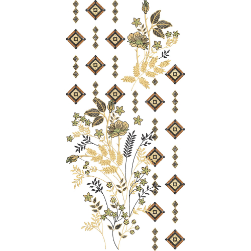 Neck Gala Embroidery Design