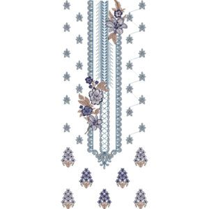 Neck Kurta Embroidery Design