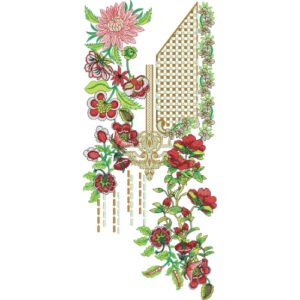 Neck Kurta Embroidery Design