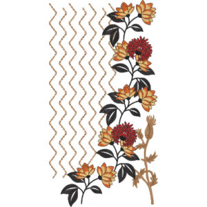 Neck Kurta Embroidery Design