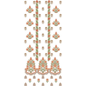 Unique Neck Embroidery Design