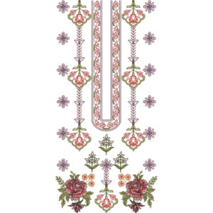 Neck Gala Embroidery Design