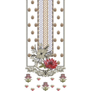 Unique Neck Embroidery Design