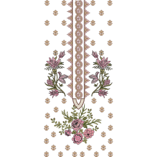 Neck Gala Embroidery Design