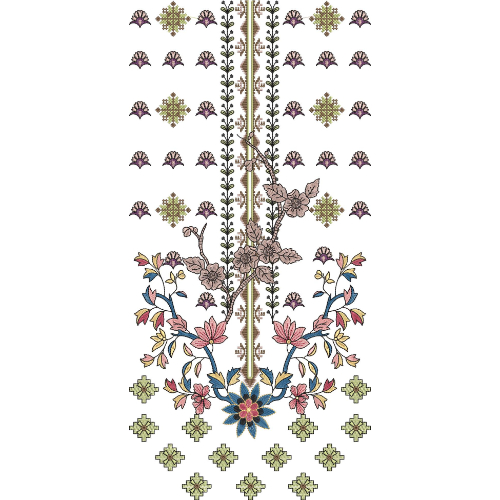 Neck Kurta Embroidery Design