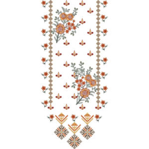 Beautiful Neck Embroidery Design