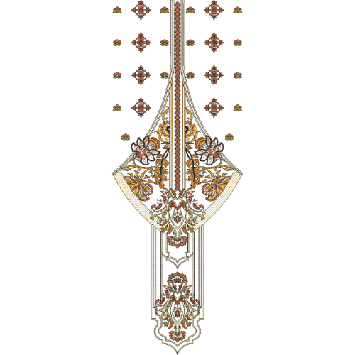 Beautiful Neck Embroidery Design