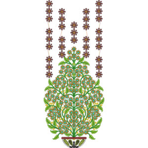 Simple Neck Embroidery Design