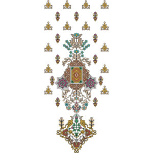 Unique Neck Embroidery Design