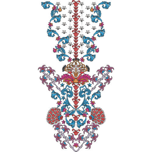Beautiful Neck Embroidery Design