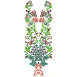 Simple Neck Embroidery Design