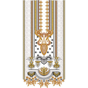 Unique Neck Embroidery Design