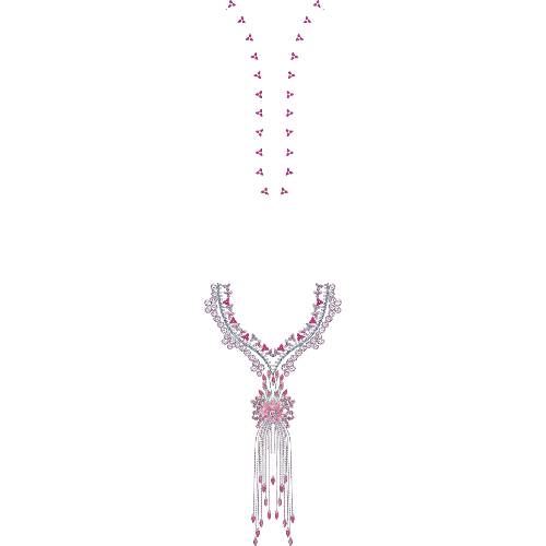 Neck Kurta Embroidery Design