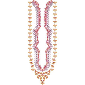 Neck Gala Embroidery Design