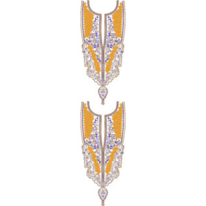 Neck Kurta Embroidery Design