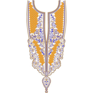 Neck Gala Embroidery Design
