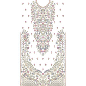Simple Dress Embroidery Design