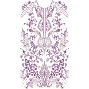 Beautiful Dress Embroidery Design