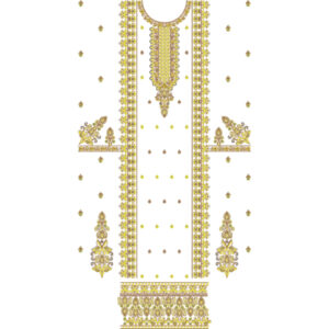 Flower Dress Embroidery Design