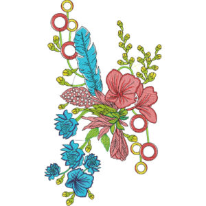 Flower Embroidery Design