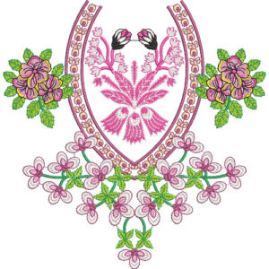 Beautiful Flower Embroidery Design