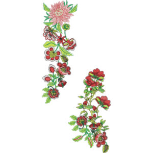 Unique Flower Embroidery Design