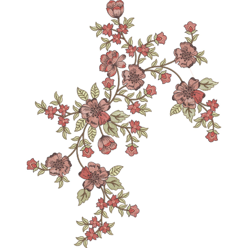 Best Flower Embroidery Design