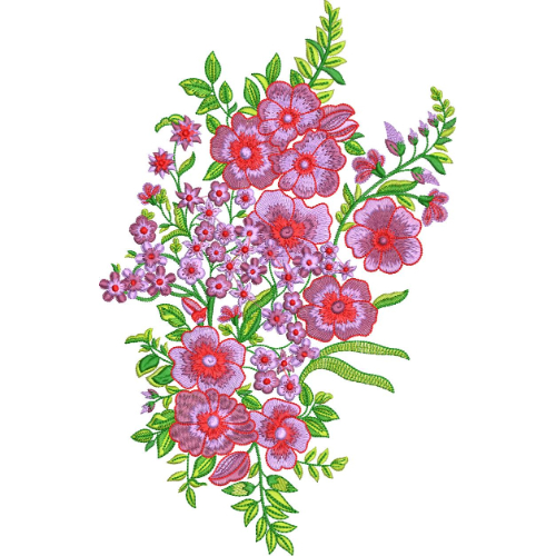Best Flower Embroidery Design