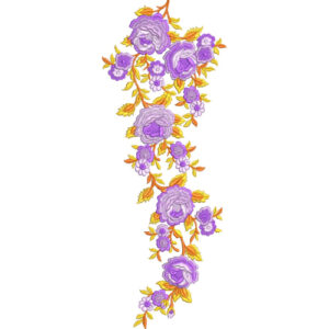 Unique Flower Embroidery Design