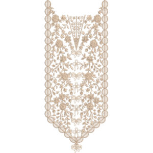 Beautiful Neck Embroidery Design