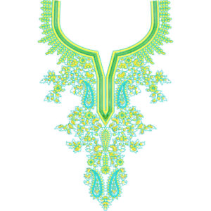 Simple Neck Embroidery Design