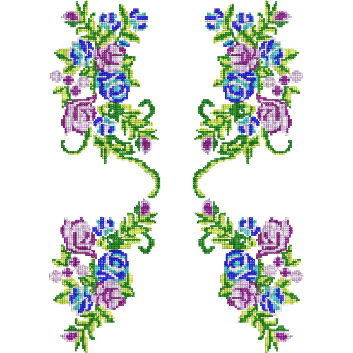 Neck Gala Embroidery Design