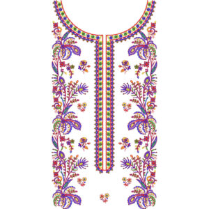 Simple Neck Embroidery Design