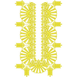 Simple Neck Embroidery Design