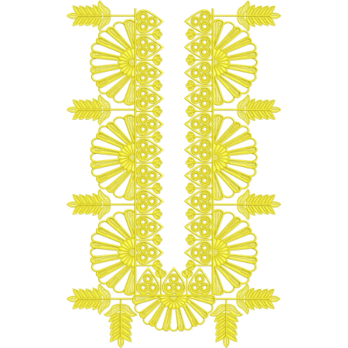 Simple Neck Embroidery Design