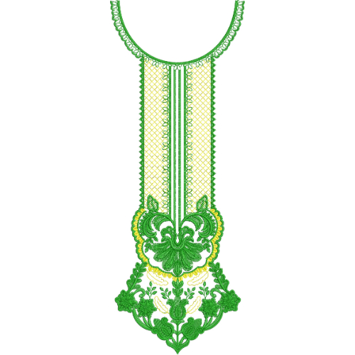 Simple Neck Embroidery Design
