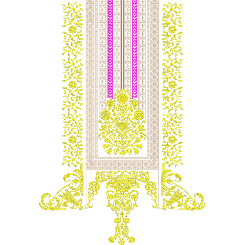 Neck Gala Embroidery Design