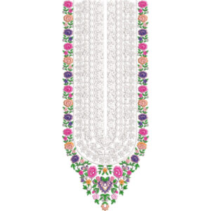 Simple Neck Embroidery Design