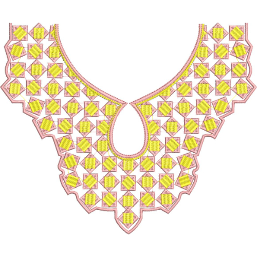 Neck Gala Embroidery Design