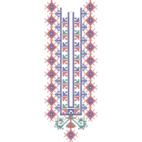 Simple Neck Embroidery Design