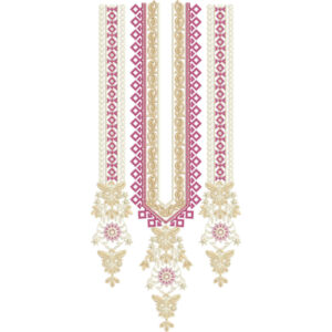 Neck Kurta Embroidery Design