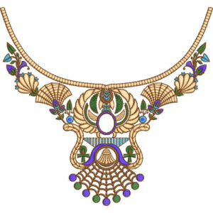 Beautiful Neck Embroidery Design