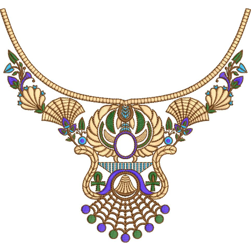 Beautiful Neck Embroidery Design
