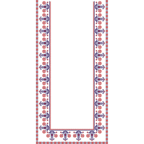 Neck Gala Embroidery Design