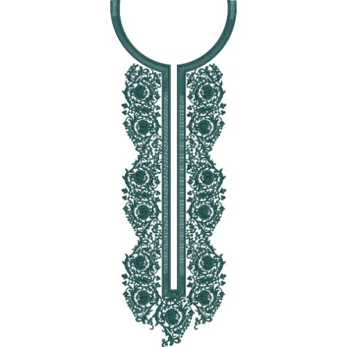 Neck Gala Embroidery Design