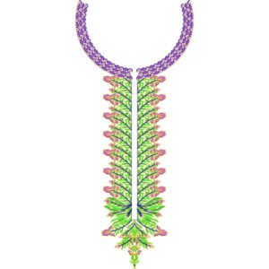 Neck Kurta Embroidery Design